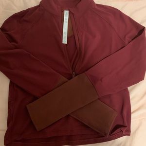 Lululemon Half Zip Top  (Size 6)